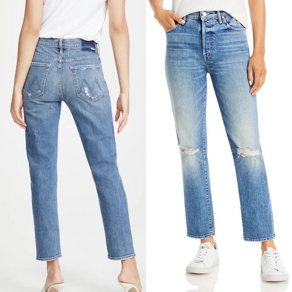 MOTHER Mother Superior The Trickster Ankle Jeans in On Holy Ground Size 26 - Picture 1 of 11